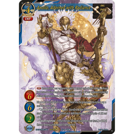 Image for Apollo, Adorned with Radiance (2023GB06-086) - Gate Ruler