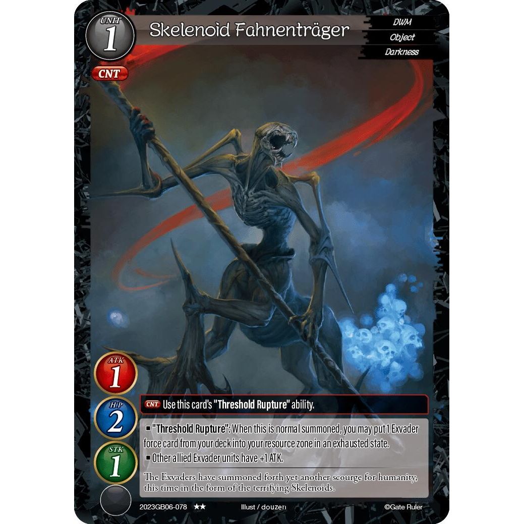 Image for Skelenoid Fahnentrager (2023GB06-078) - Gate Ruler
