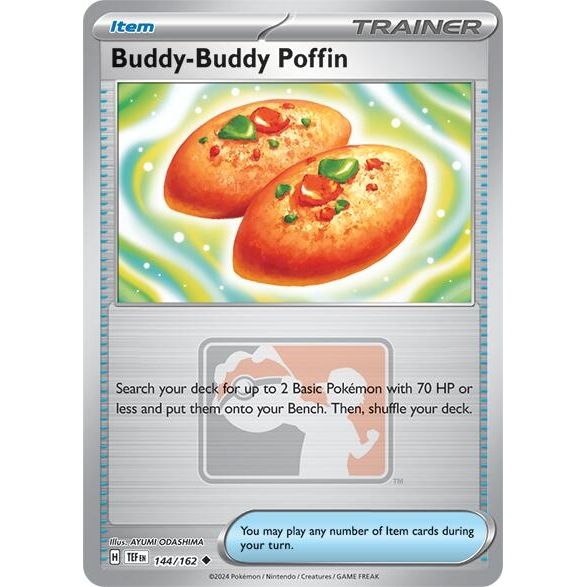 Image for Buddy-Buddy Poffin (144/162) (PR) - Pokemon