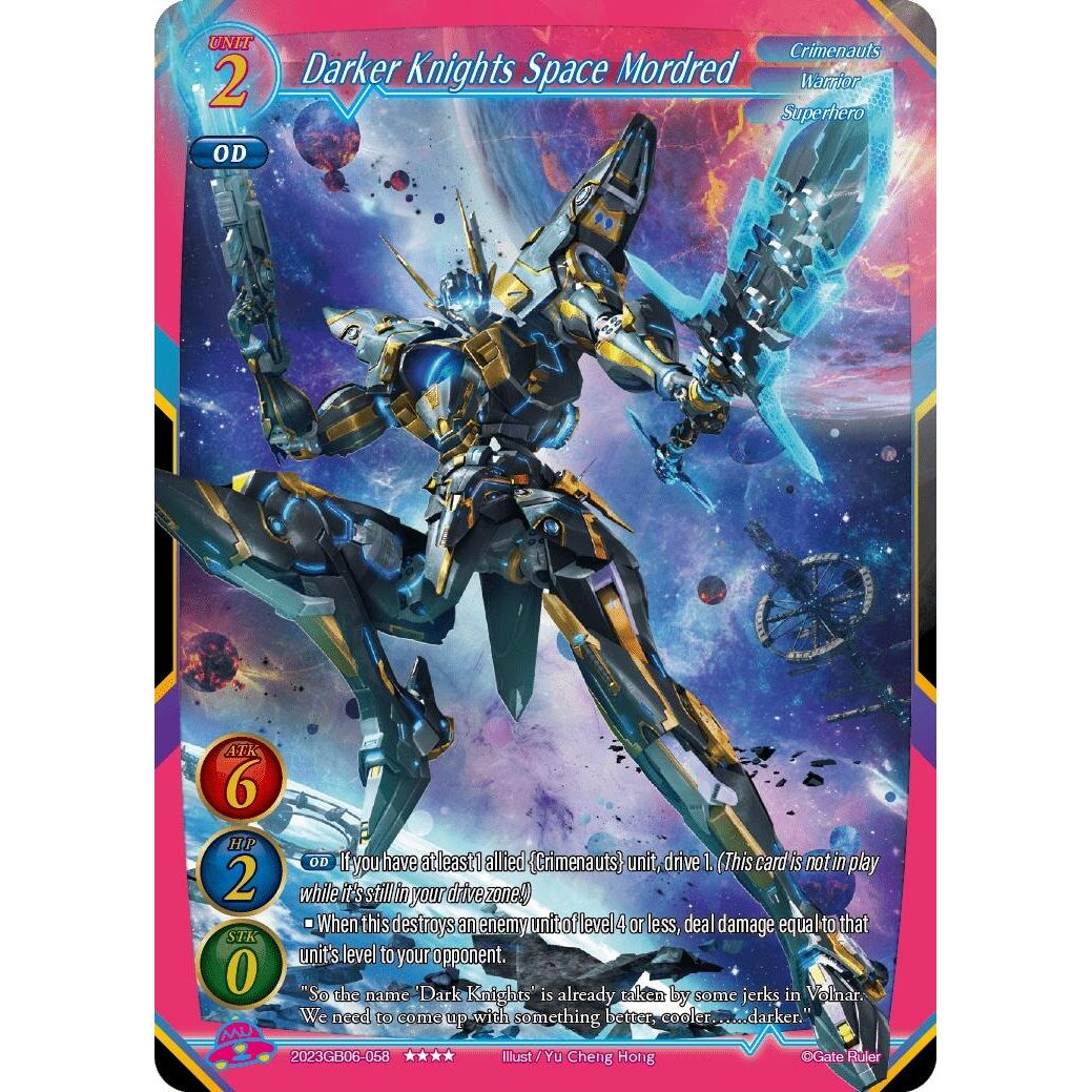 Image for Darker Knights Space Mordred (2023GB06-058) - Gate Ruler