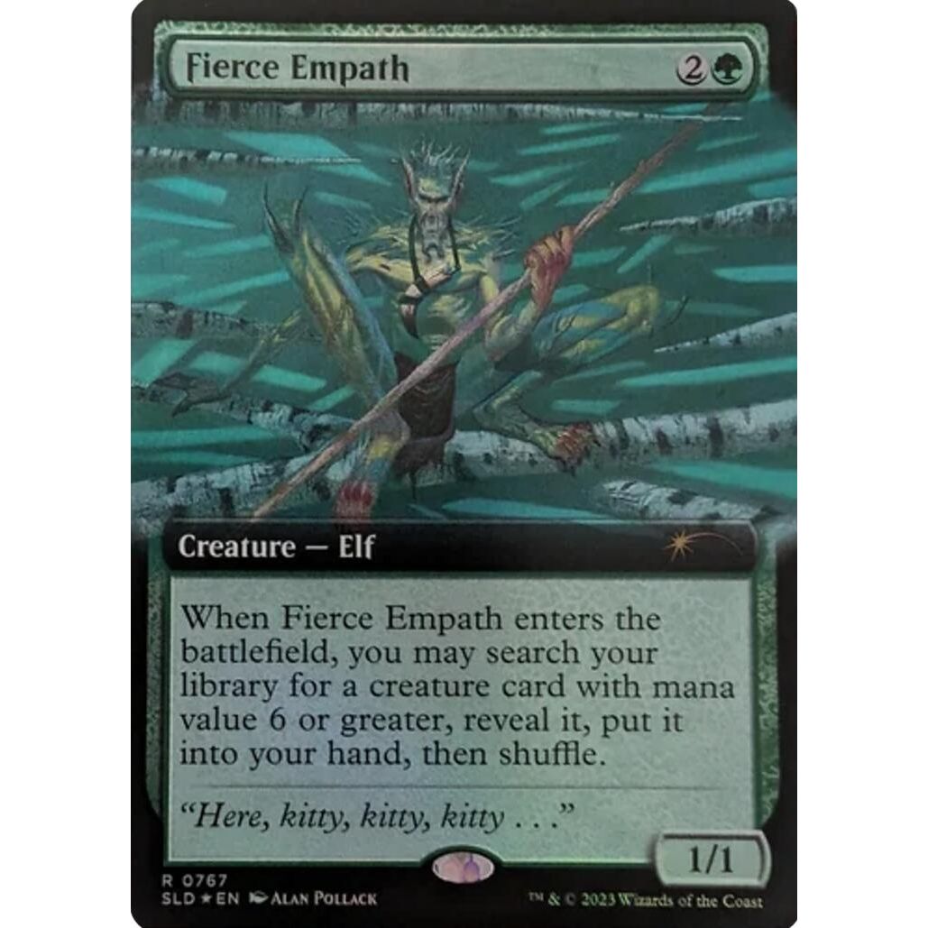 Image for Fierce Empath (Extended Art) (767) (SLD) - Magic: The Gathering