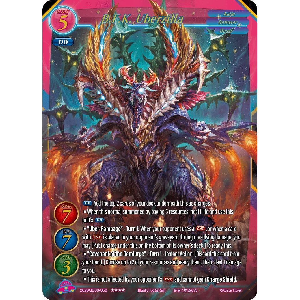 Image for B.F.K. Uberzilla (2023GB06-056) - Gate Ruler