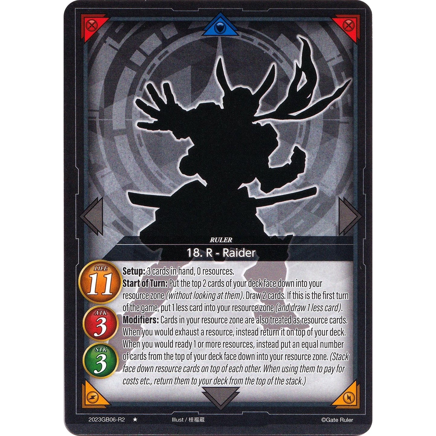 Image for 18. R - Raider (2023GB06-R2) - Gate Ruler