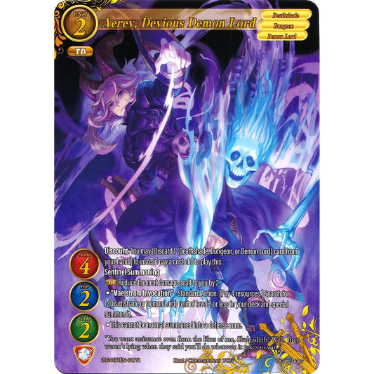 Image for Aerev, Devious Demon Lord (2024GREN-01PR) (GPR) - Gate Ruler