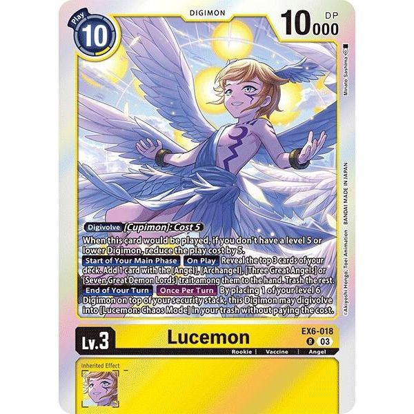 Image for Lucemon (EX6-018 R) (EX06) - Digimon Card Game