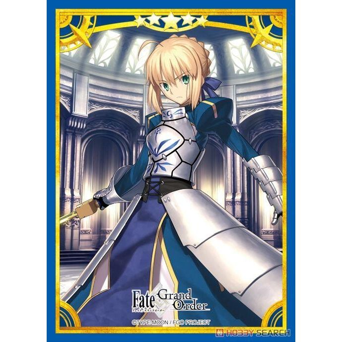 Image for Broccoli Character Sleeve: Fate/Grand Order - Saber/Altria Pendragon (80 pack) - Card Sleeves