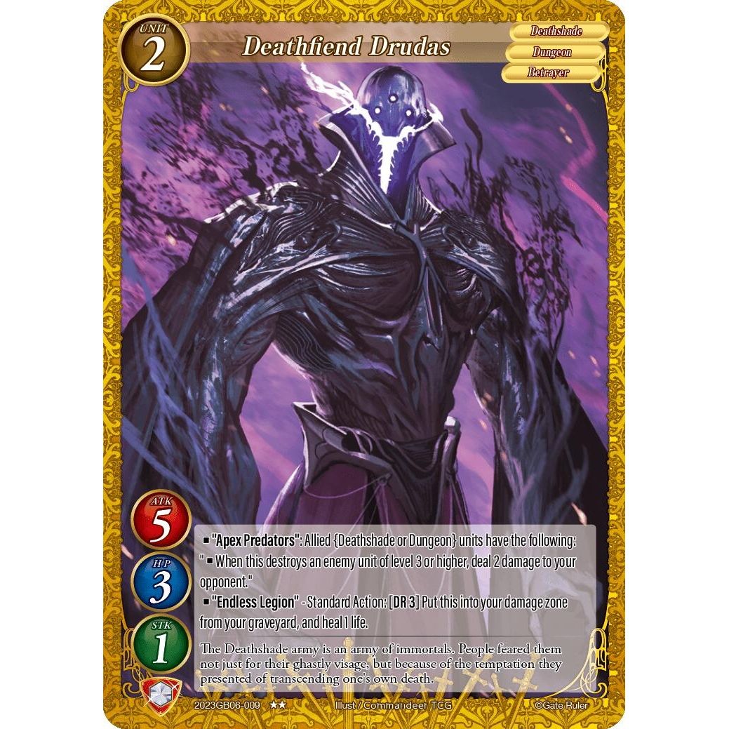 Image for Deathfiend Drudas (2023GB06-009) - Gate Ruler