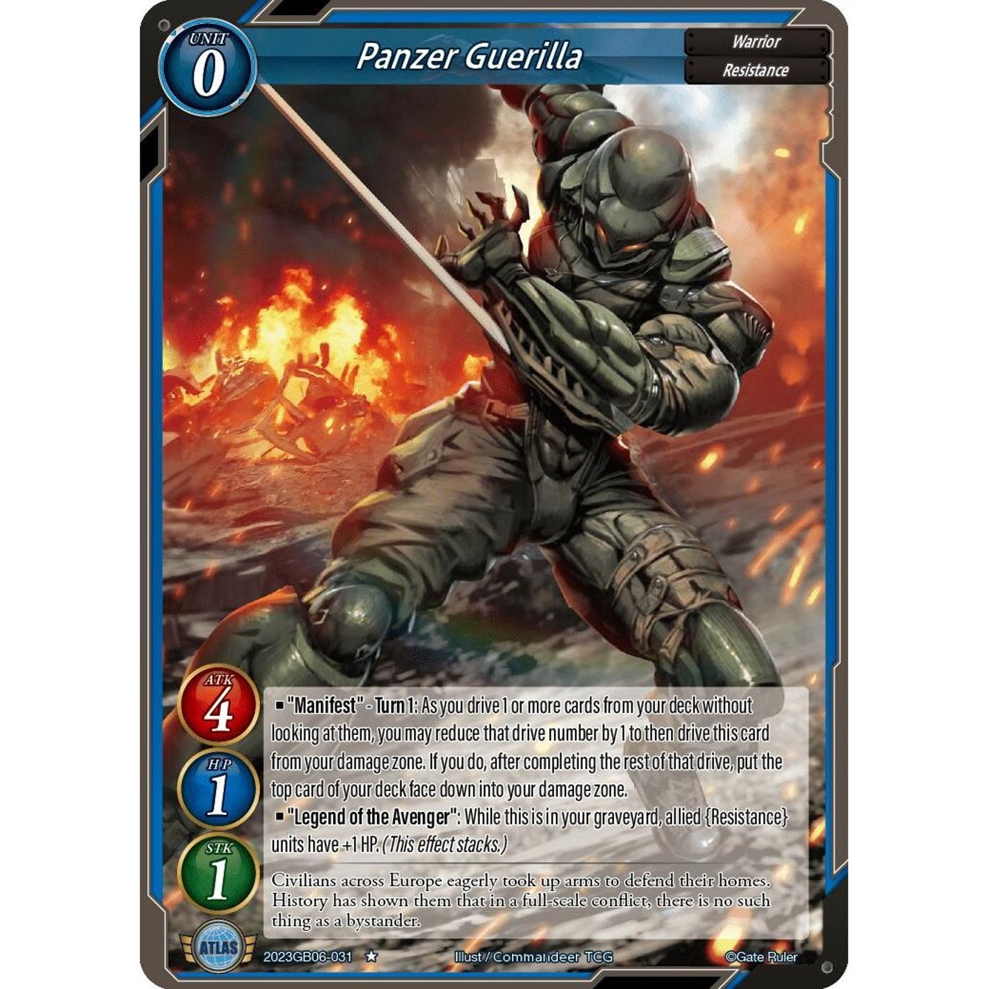 Image for Panzer Guerilla (2023GB06-031) - Gate Ruler