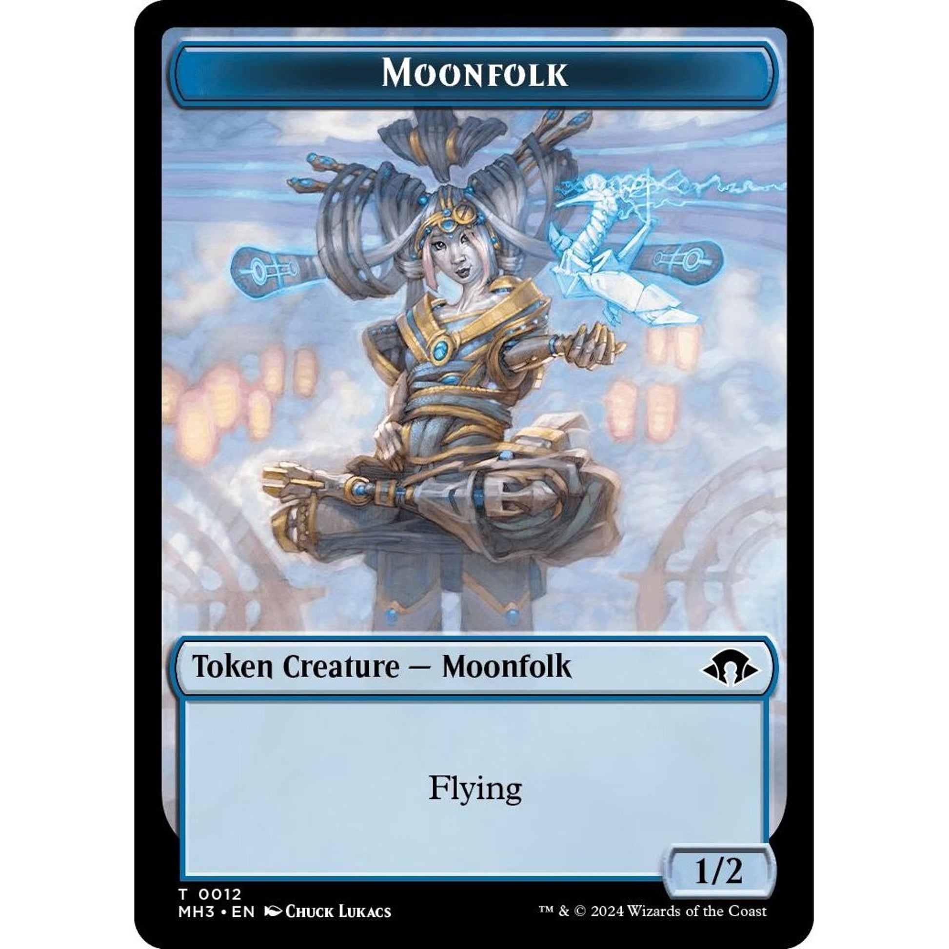 Image for Moonfolk // Energy Reserve Double-Sided Token (12 // 36) (MH3) - Magic: The Gathering