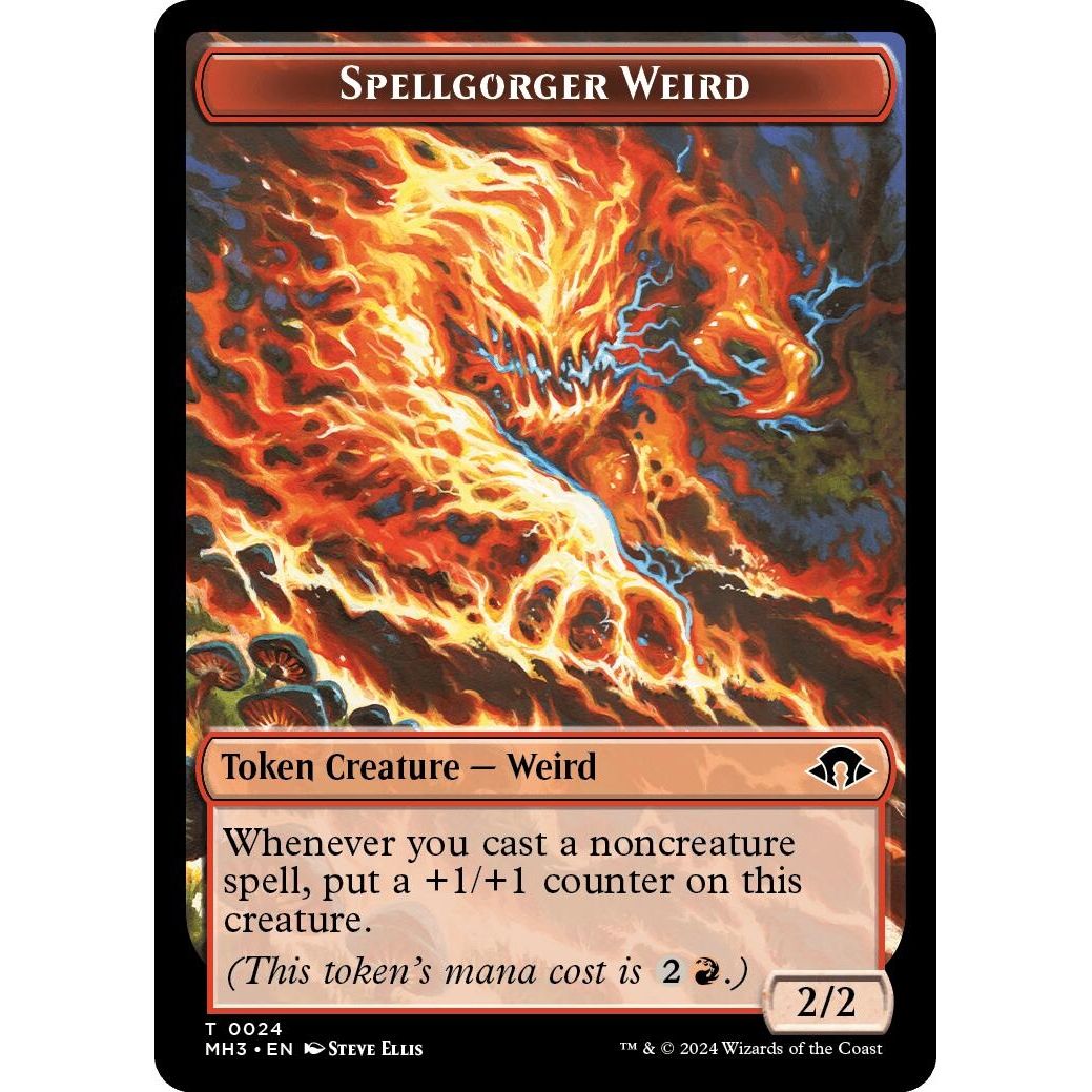 Image for Spellgorger Weird Token (24) (MH3) - Magic: The Gathering