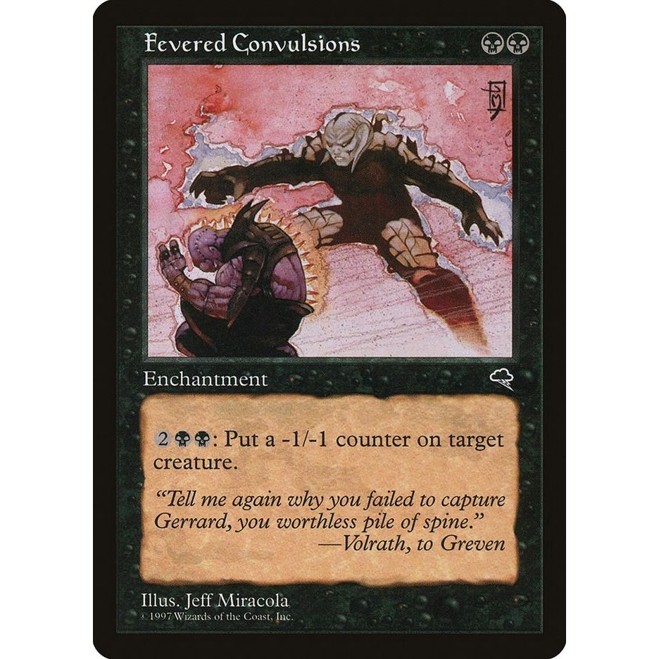 Image for Fevered Convulsions (136) (TMP) - Magic: The Gathering