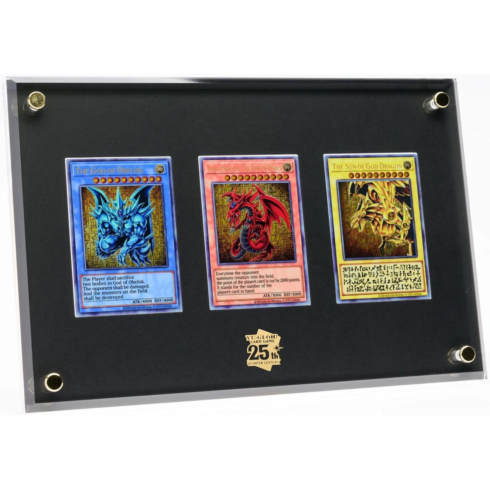 Image for Stainless Steel Egyptian God Cards - YuGiOh