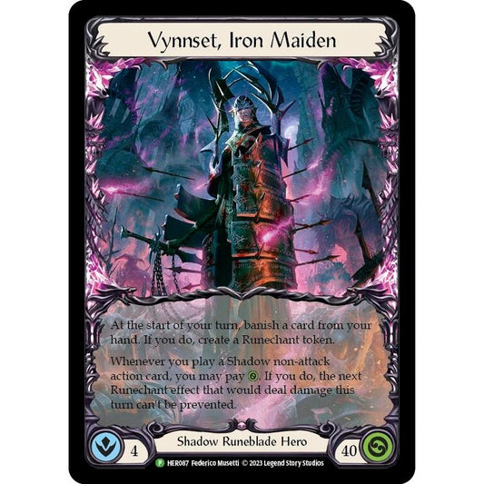 Image for Vynnset, Iron Maiden - HER087 (HER087) (PR) - Flesh and Blood TCG