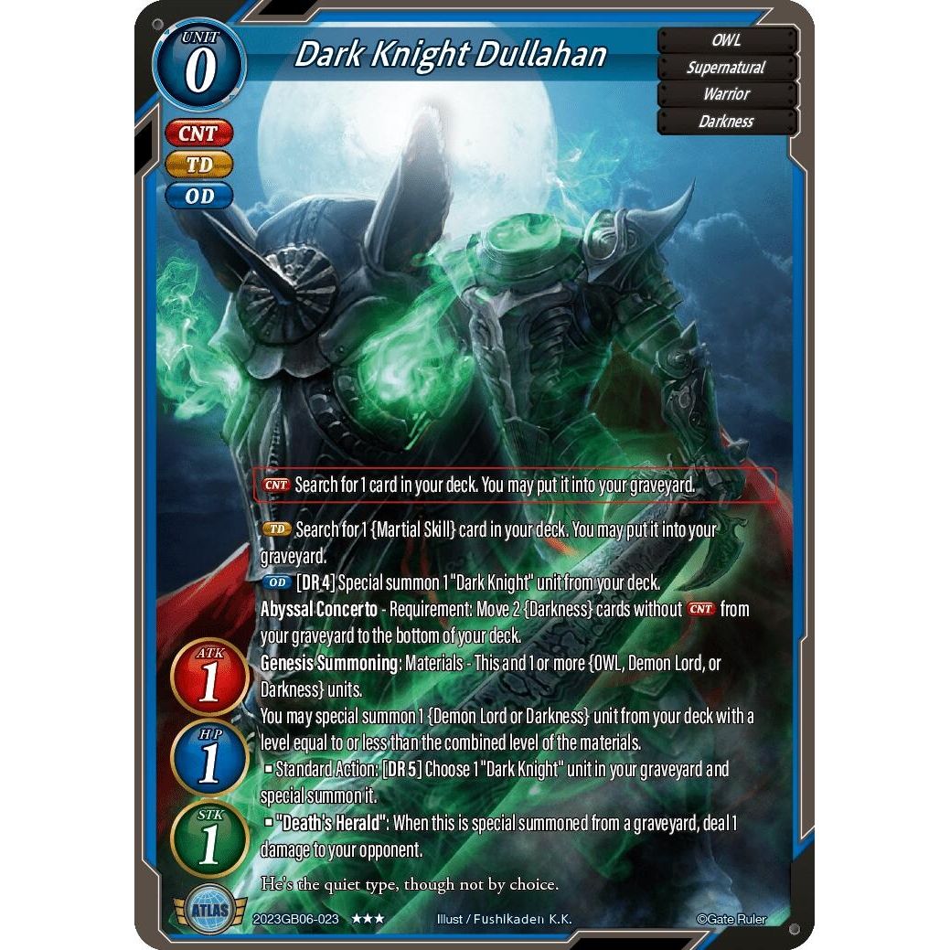 Image for Dark Knight Dullahan (2023GB06-023) - Gate Ruler