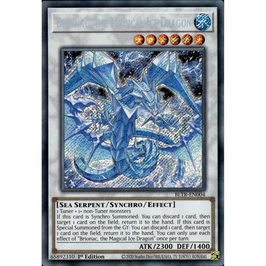 Image for Brionac, the Magical Ice Dragon (BLTR-EN004) (BLTR) - YuGiOh