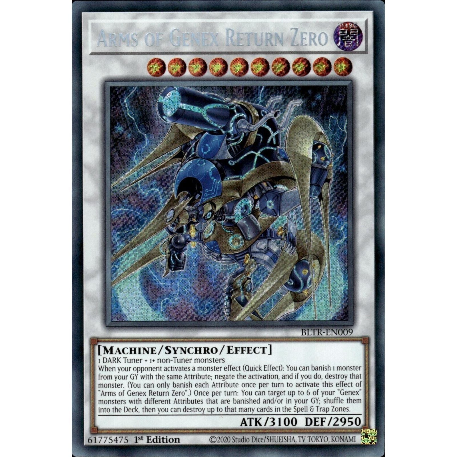 Image for Arms of Genex Return Zero (BLTR-EN009) (BLTR) - YuGiOh