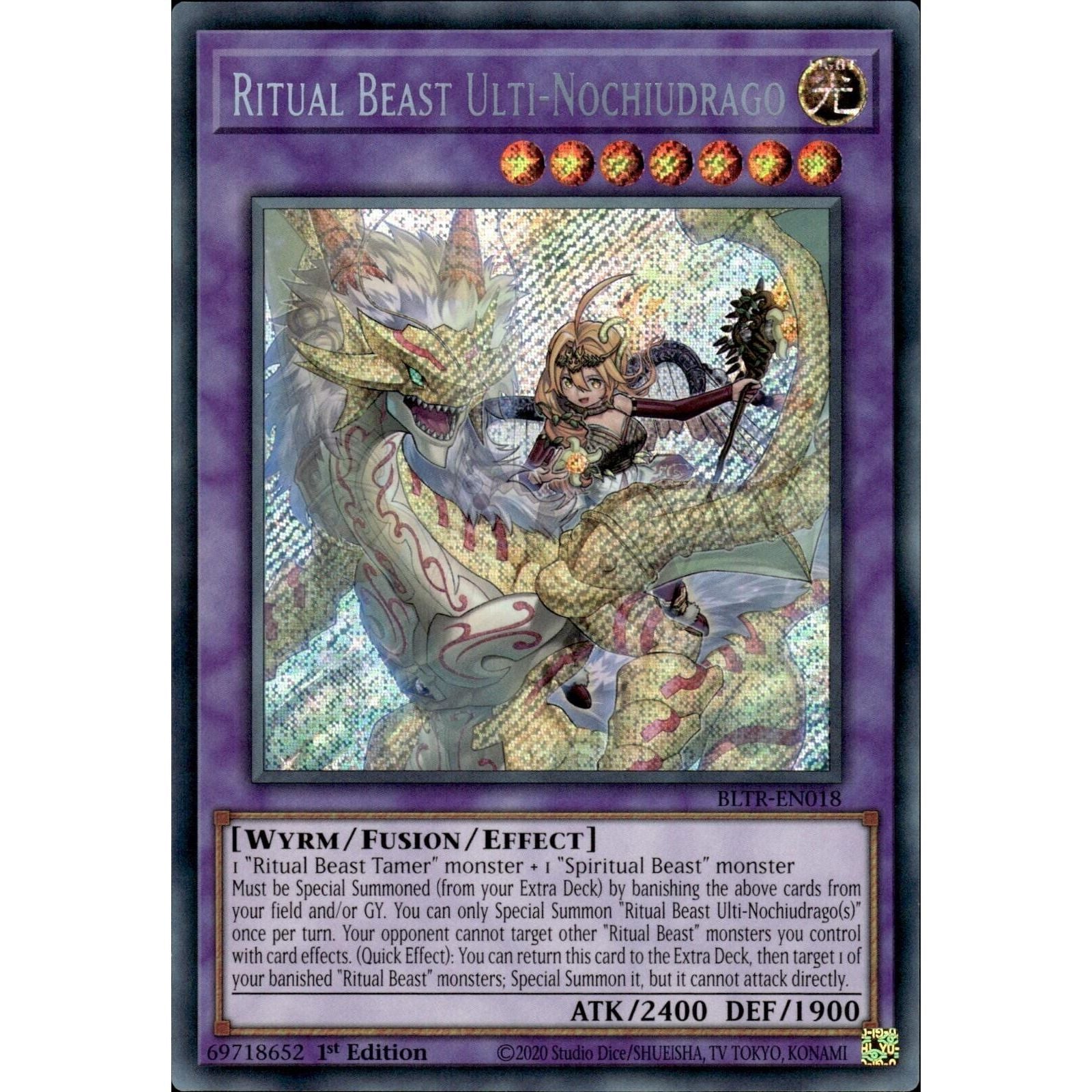 Image for Ritual Beast Ulti-Nochiudrago (BLTR-EN018) (BLTR) - YuGiOh