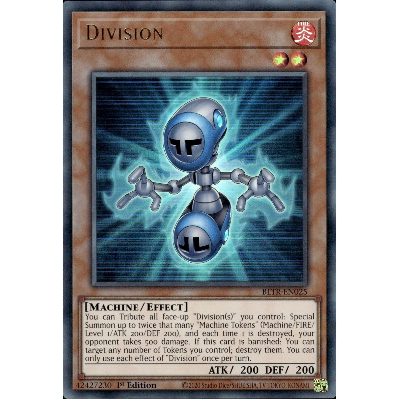 Image for Division (BLTR-EN025) (BLTR) - YuGiOh