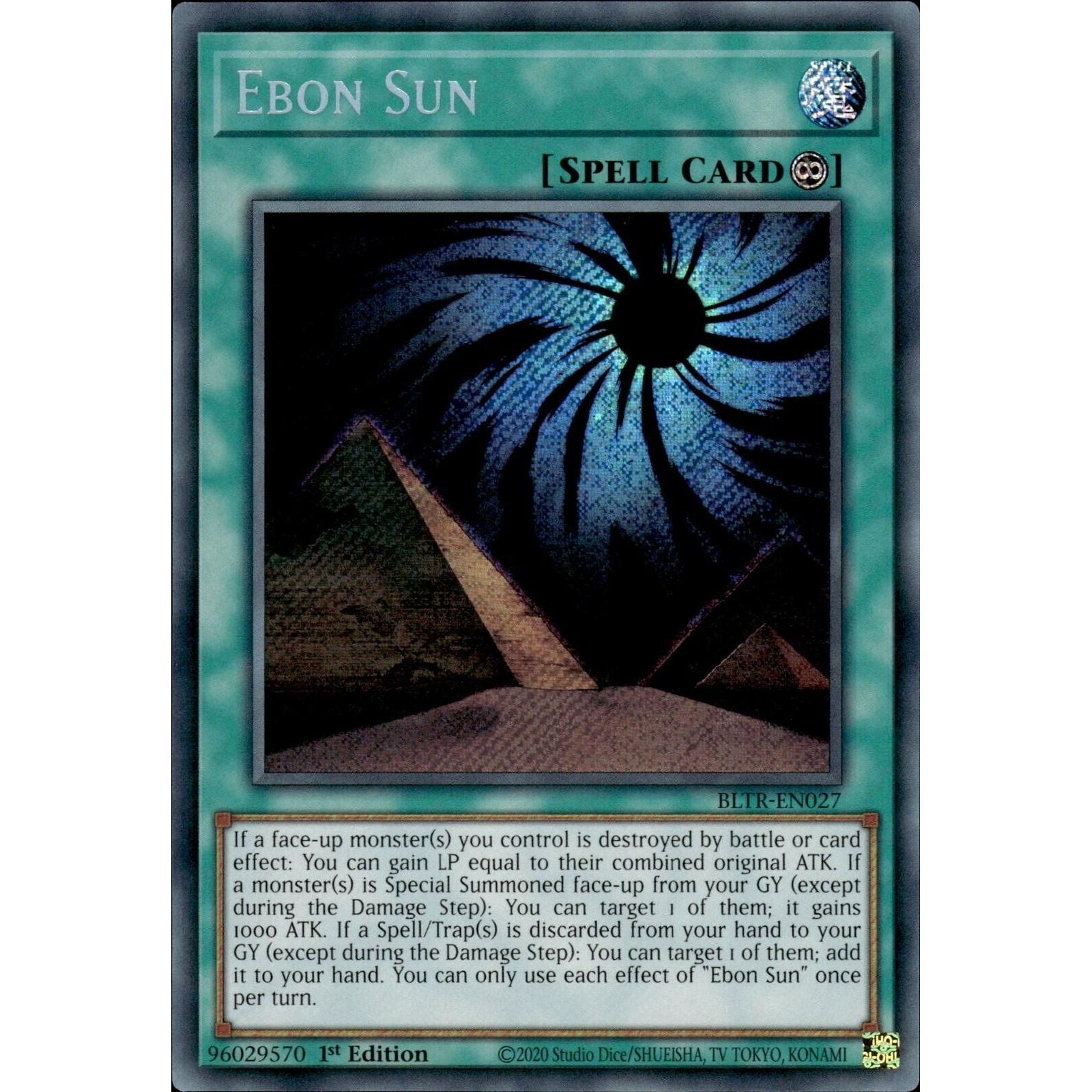 Image for Ebon Sun (BLTR-EN027) (BLTR) - YuGiOh