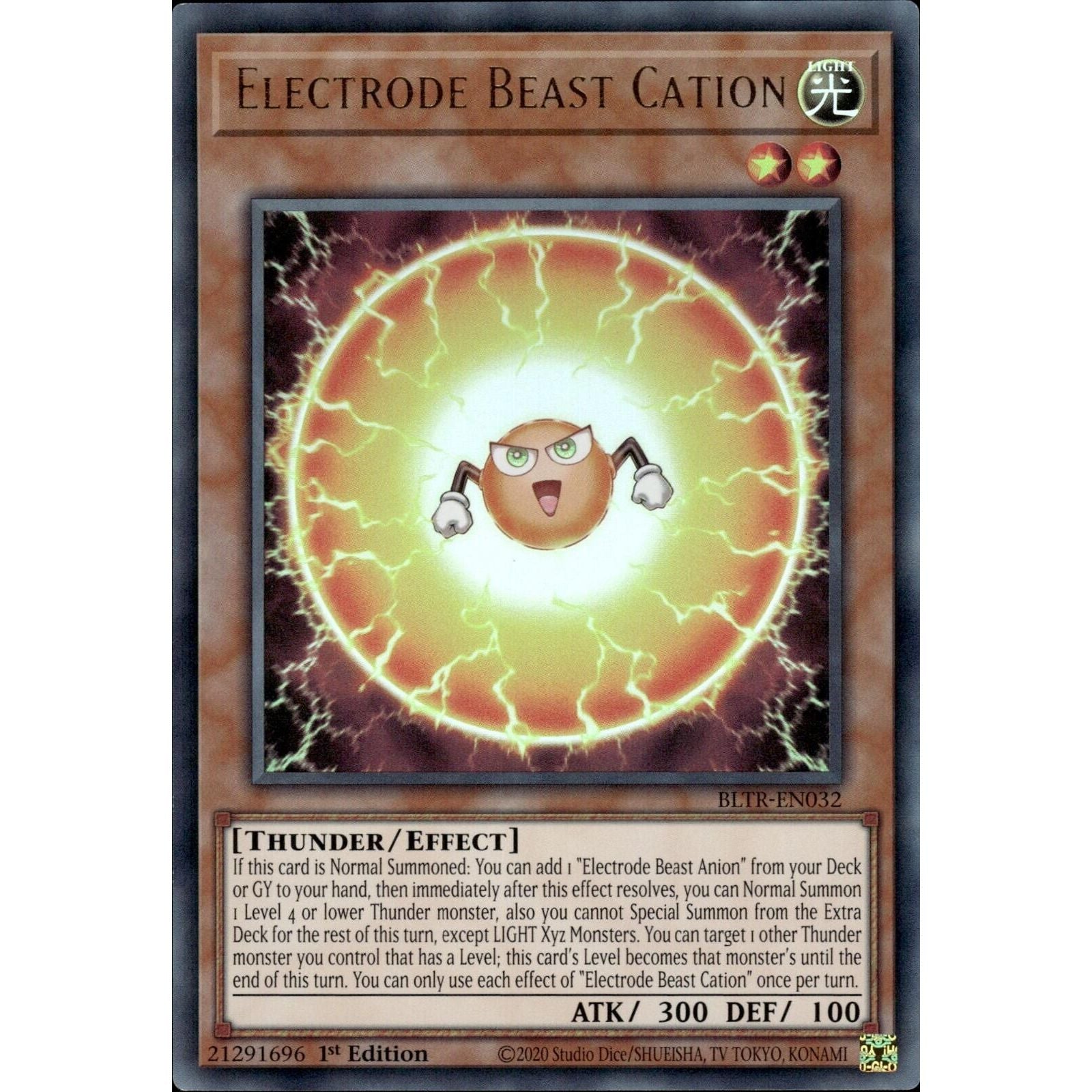 Image for Electrode Beast Cation (BLTR-EN032) (BLTR) - YuGiOh