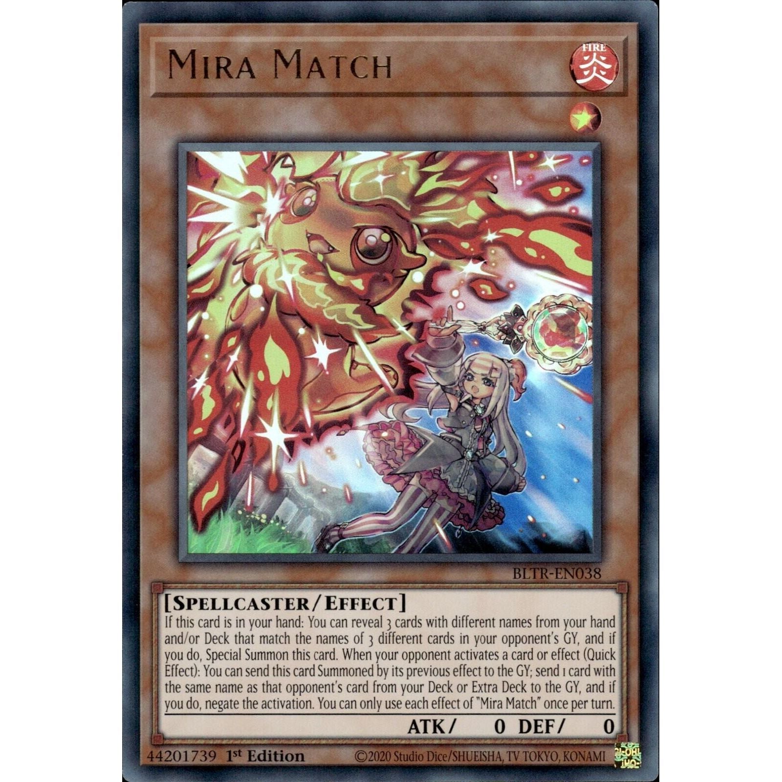 Image for Mira Match (BLTR-EN038) (BLTR) - YuGiOh