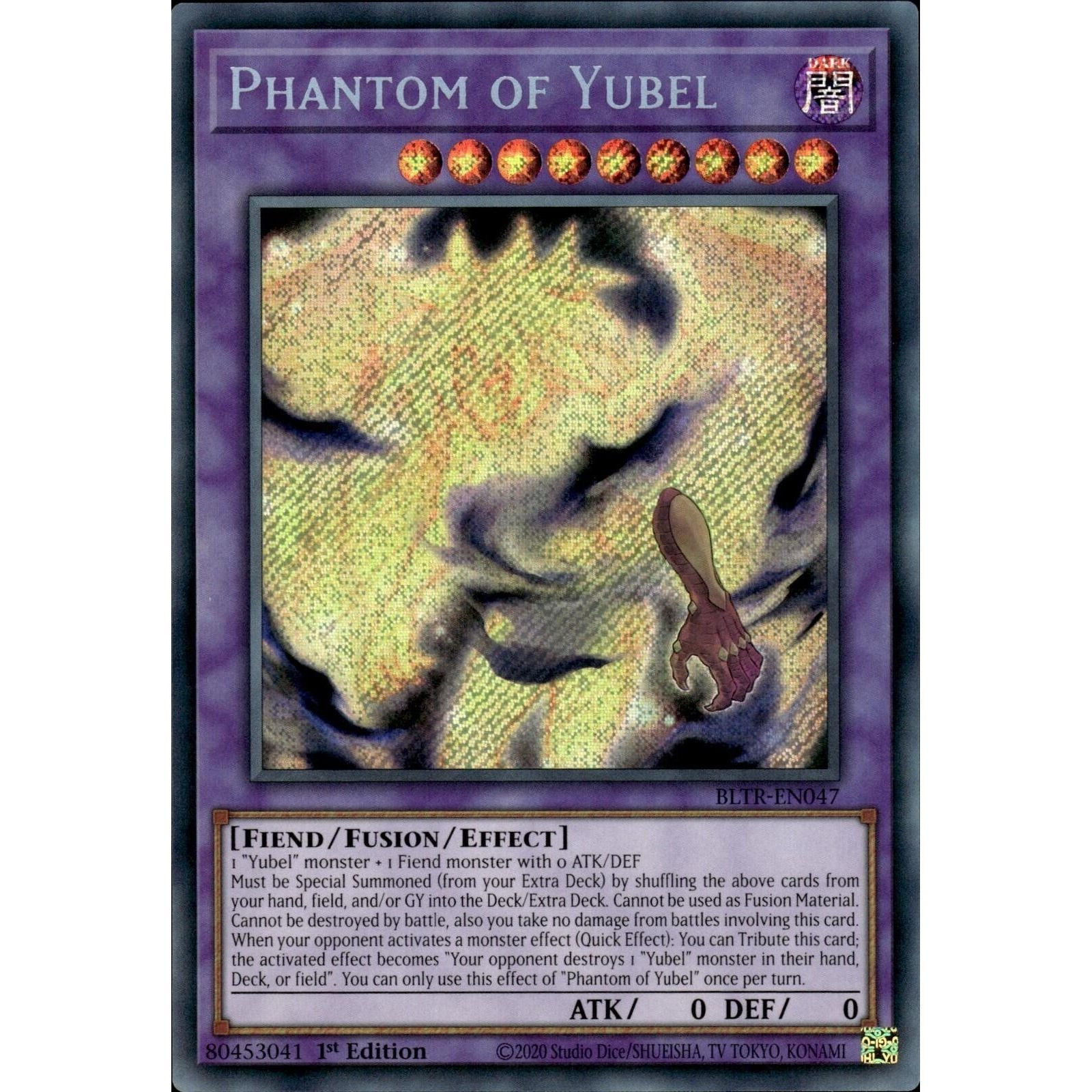 Image for Phantom of Yubel (BLTR-EN047) (BLTR) - YuGiOh