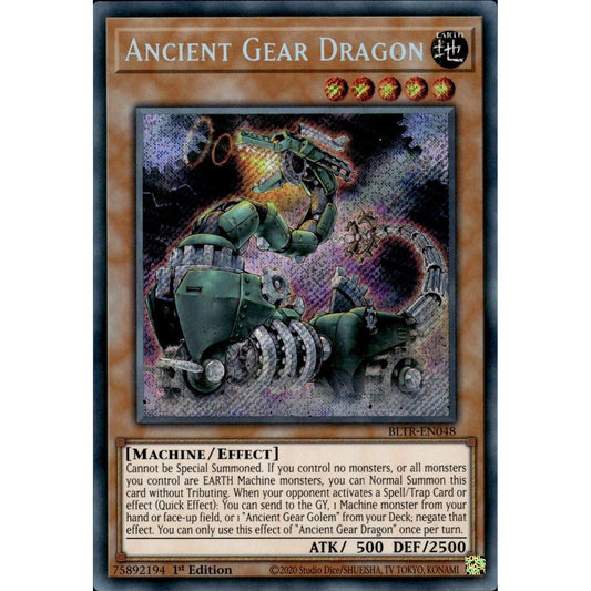 Image for Ancient Gear Dragon (BLTR-EN048) (BLTR) - YuGiOh