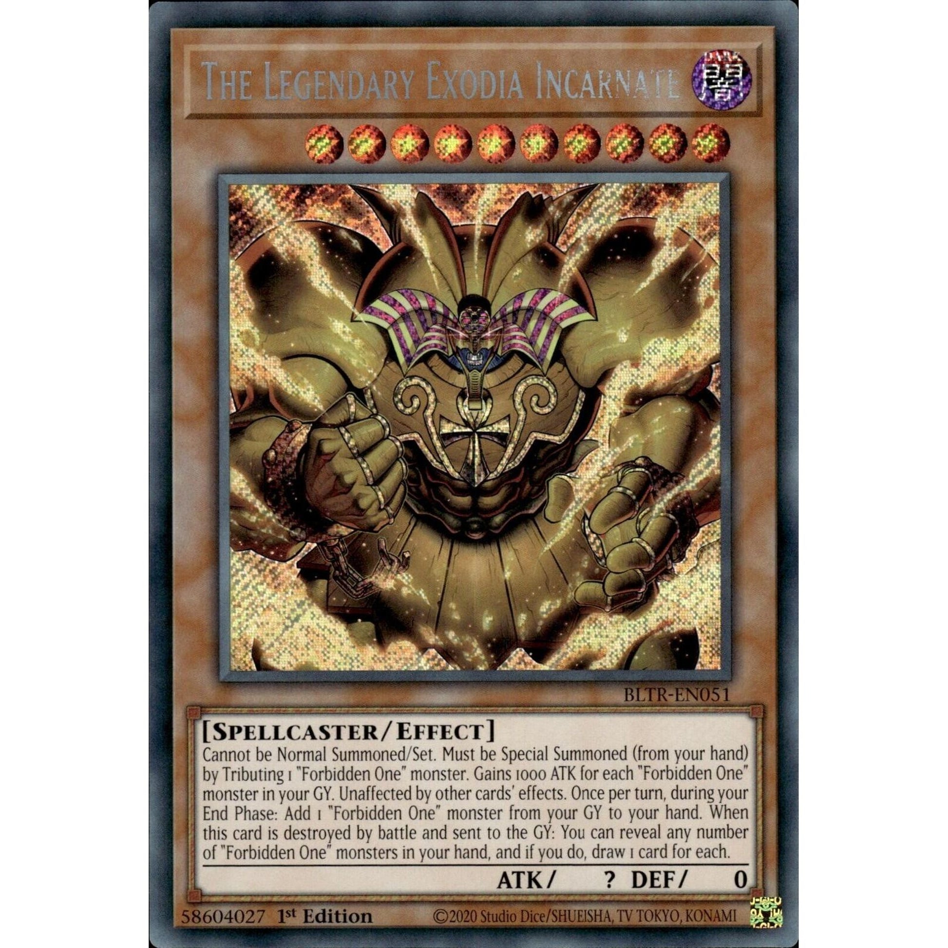 Image for The Legendary Exodia Incarnate (BLTR-EN051) (BLTR) - YuGiOh