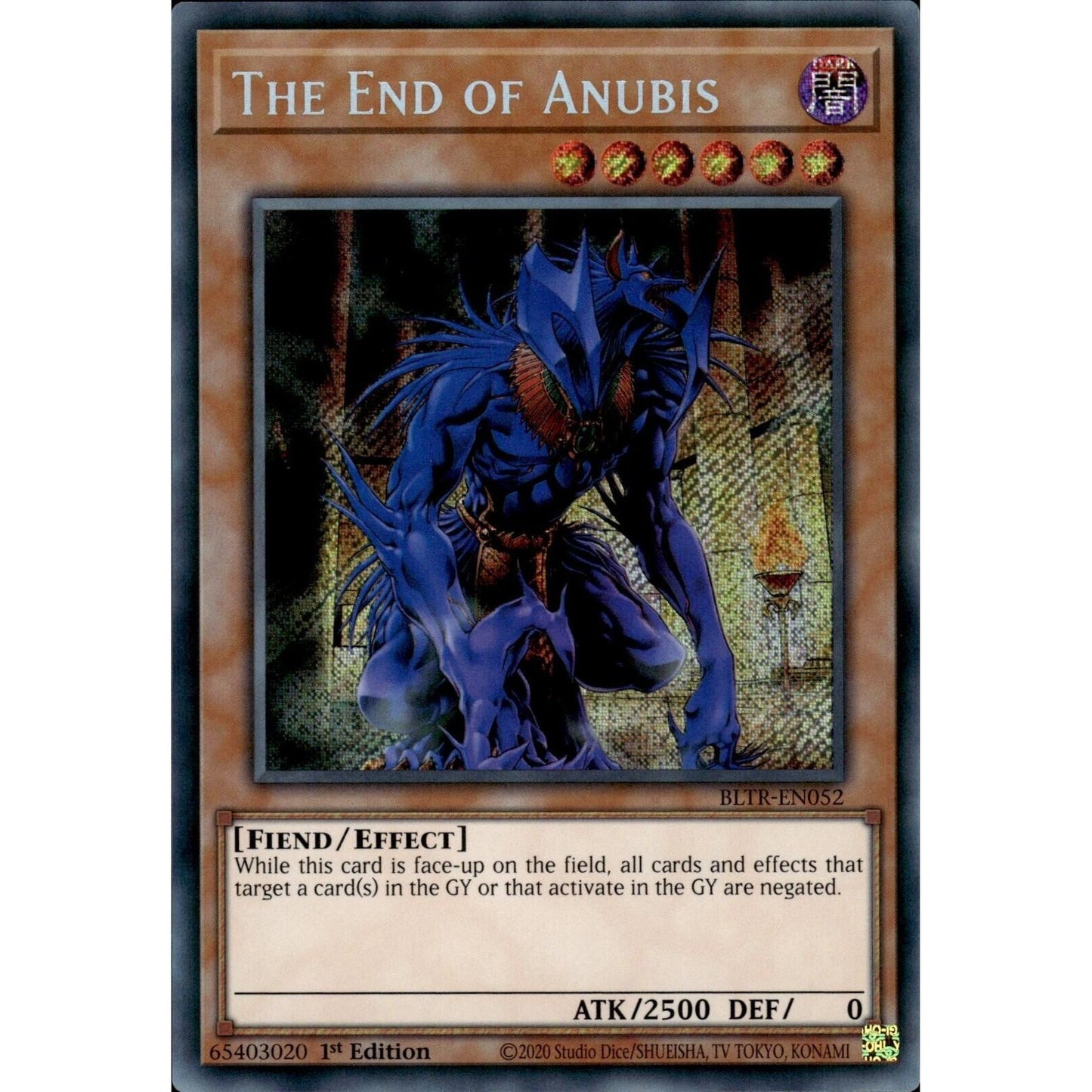 Image for The End of Anubis (BLTR-EN052) (BLTR) - YuGiOh