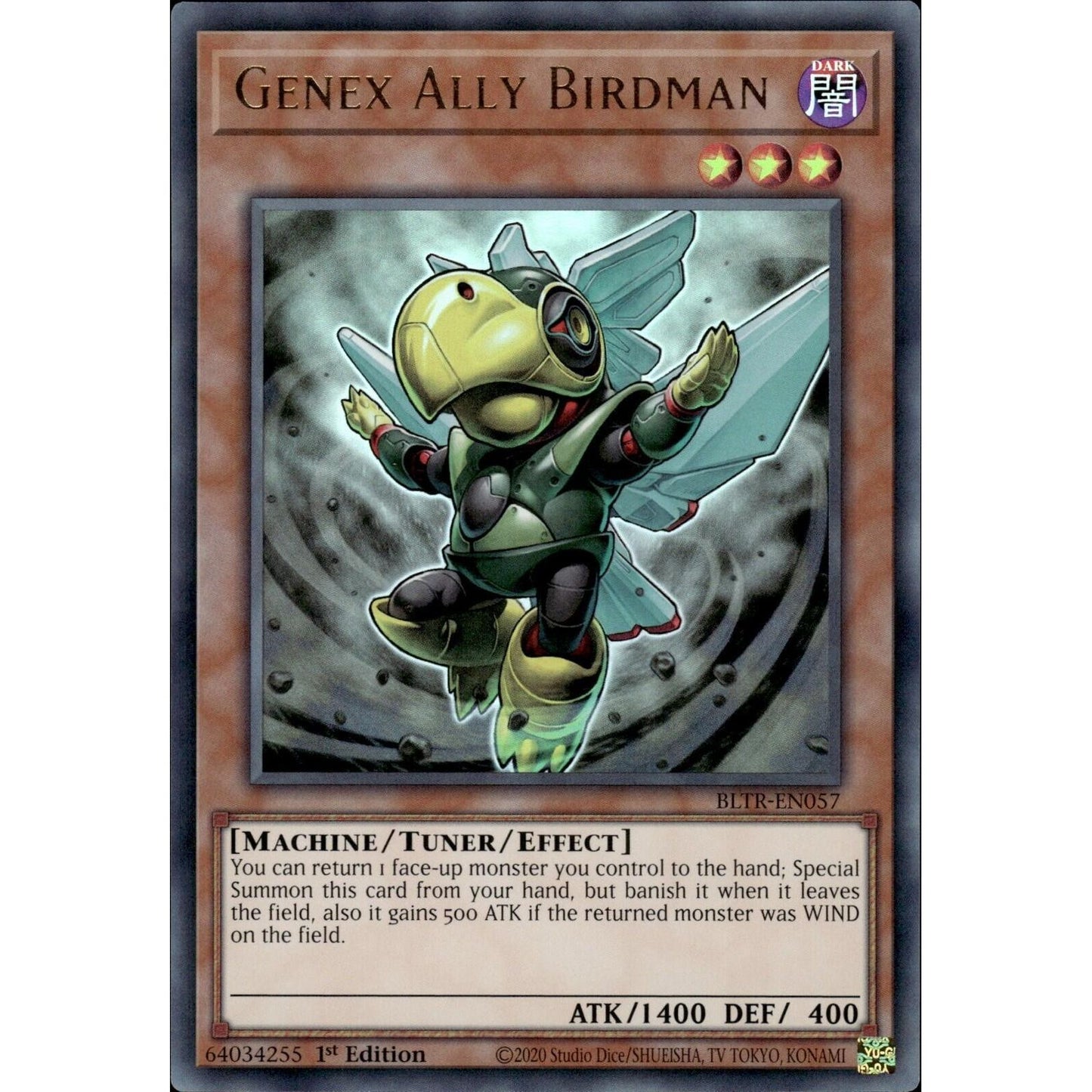 Image for Genex Ally Birdman (BLTR-EN057) (BLTR) - YuGiOh