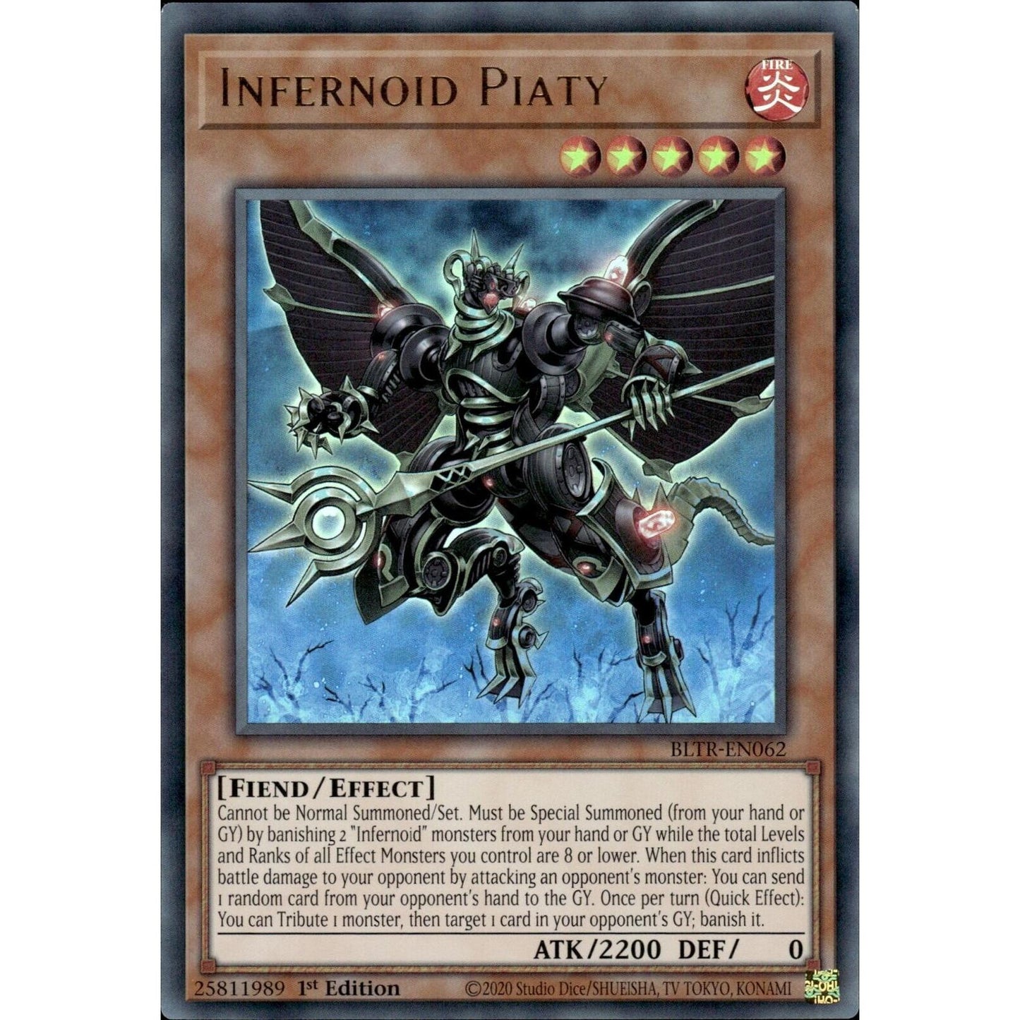 Image for Infernoid Piaty (BLTR-EN062) (BLTR) - YuGiOh