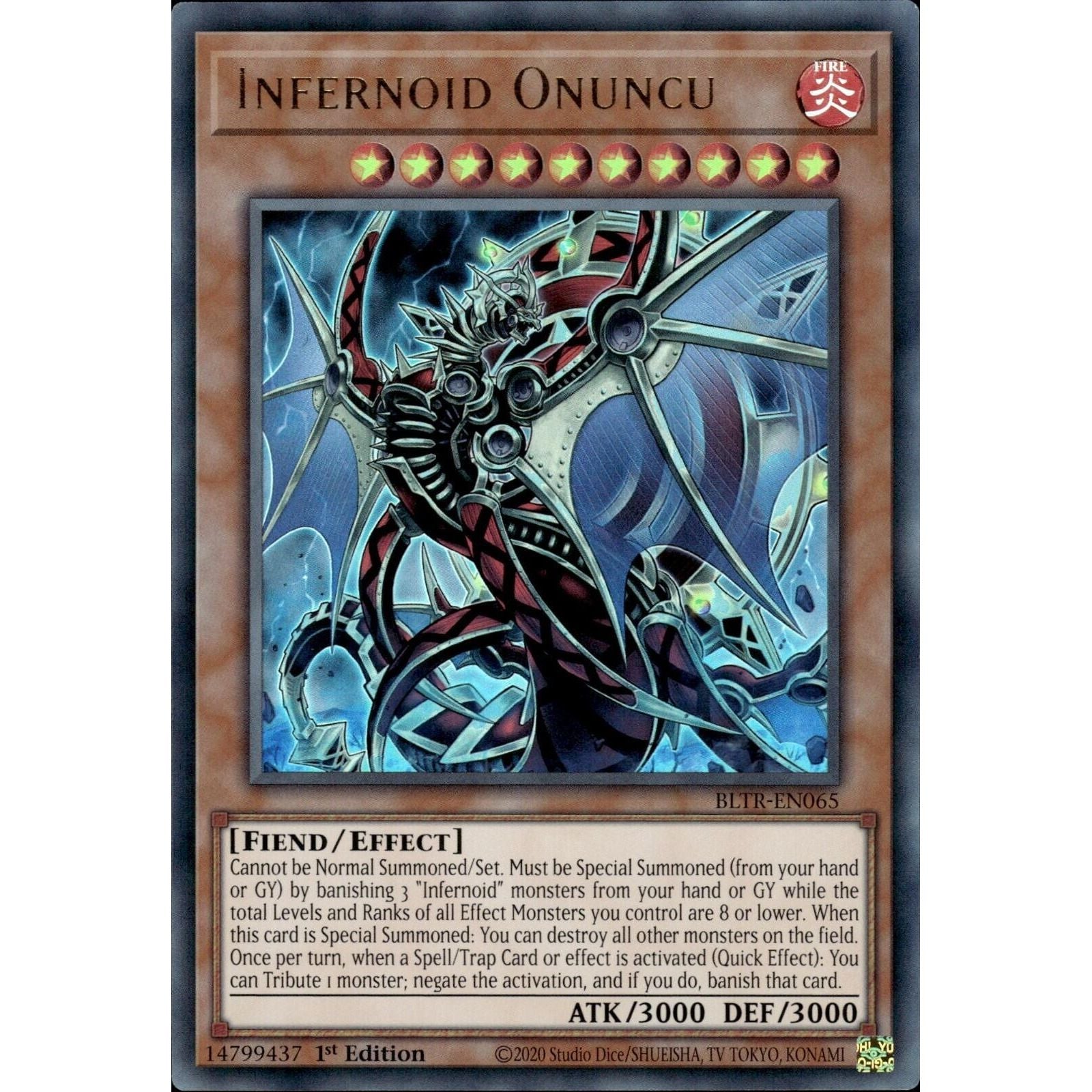 Image for Infernoid Onuncu (BLTR-EN065) (BLTR) - YuGiOh