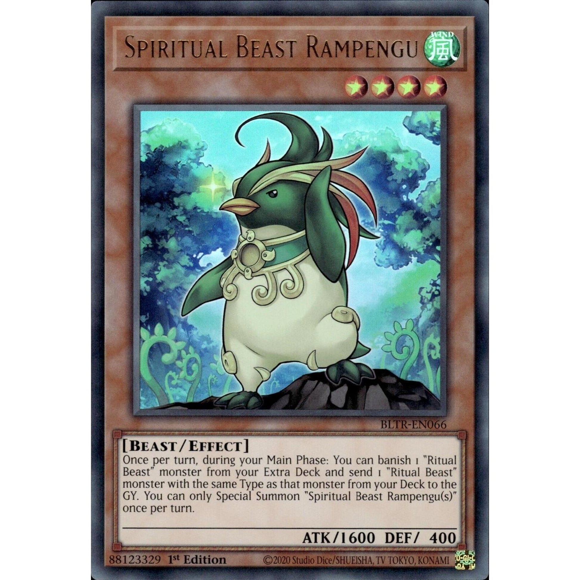 Image for Spiritual Beast Rampengu (BLTR-EN066) (BLTR) - YuGiOh