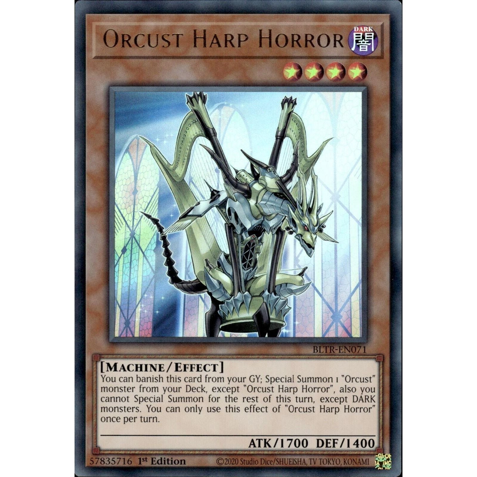 Image for Orcust Harp Horror (BLTR-EN071) (BLTR) - YuGiOh