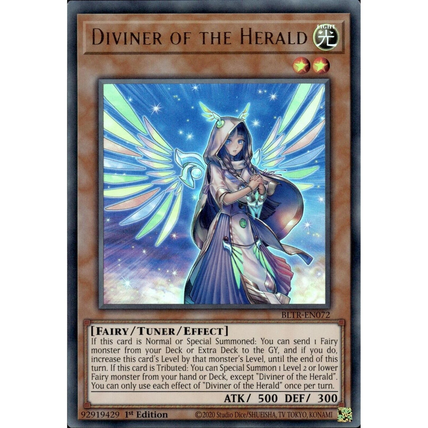 Image for Diviner of the Herald (BLTR-EN072) (BLTR) - YuGiOh
