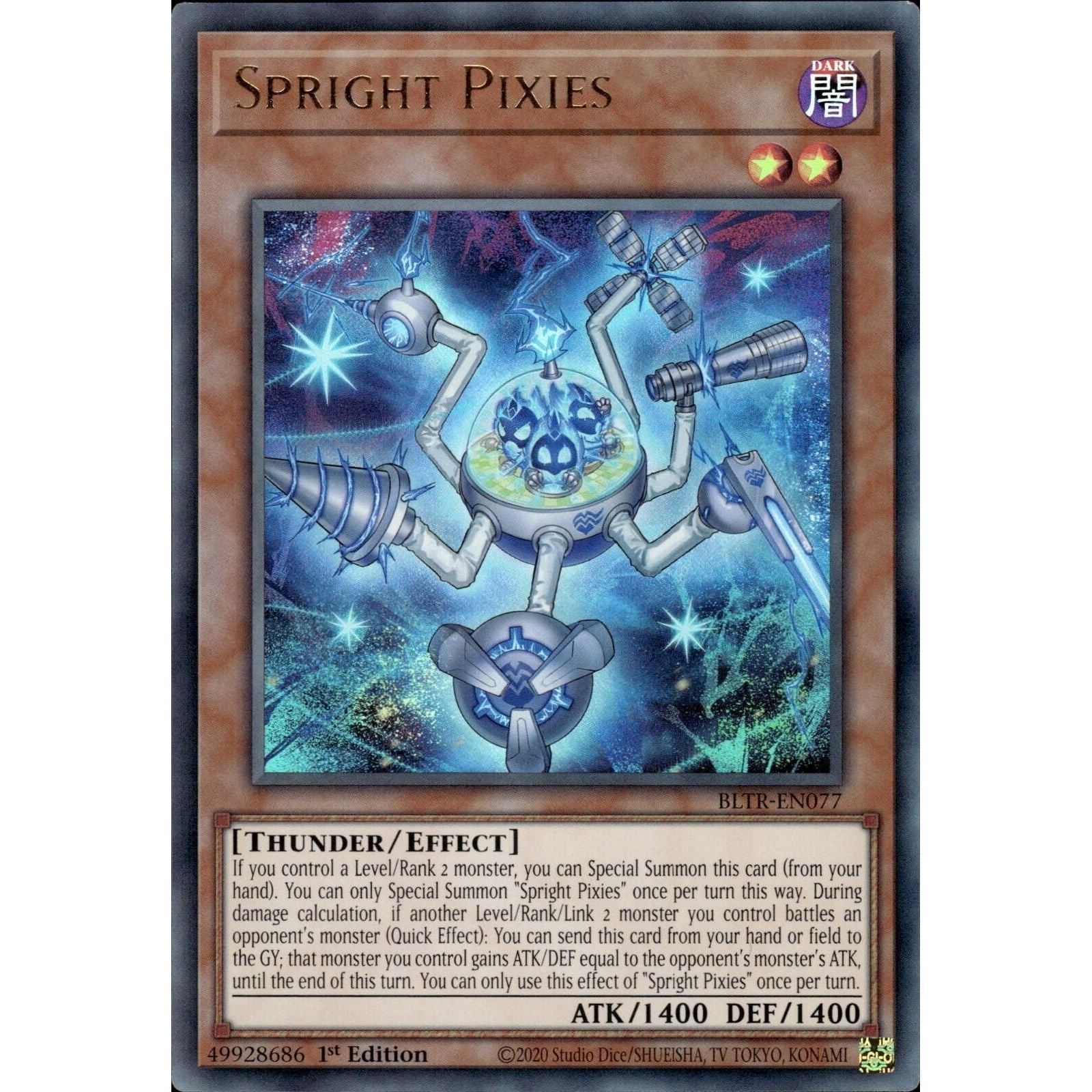 Image for Spright Pixies (BLTR-EN077) (BLTR) - YuGiOh