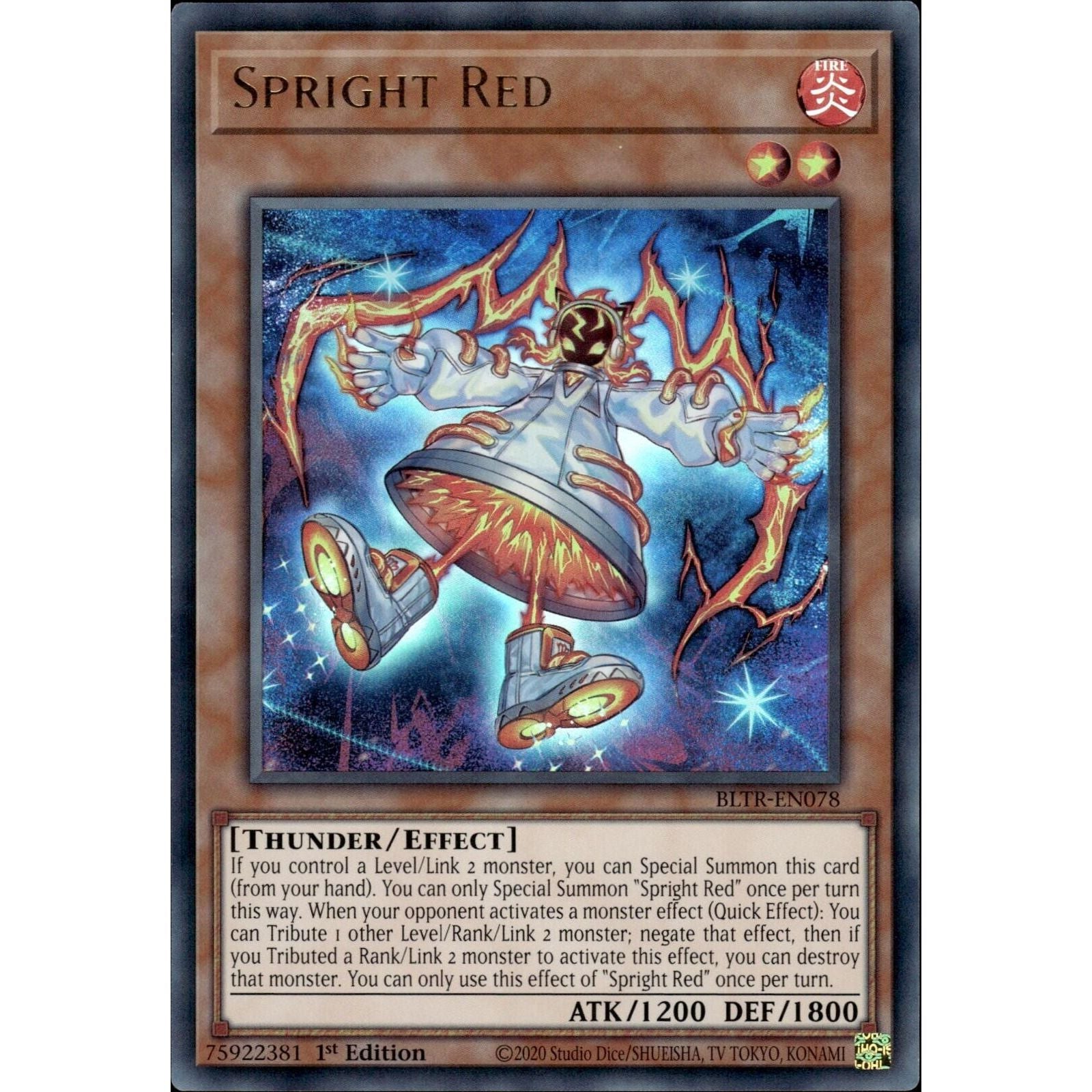 Image for Spright Red (BLTR-EN078) (BLTR) - YuGiOh