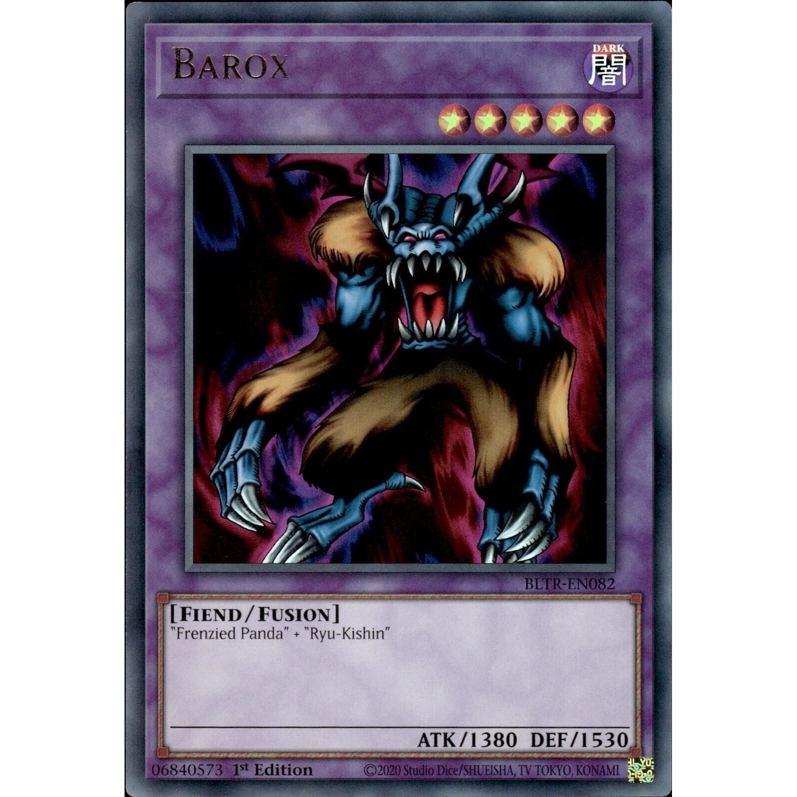 Image for Barox (BLTR-EN082) (BLTR) - YuGiOh