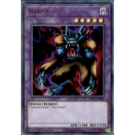 Image for Barox (BLTR-EN082) (BLTR) - YuGiOh
