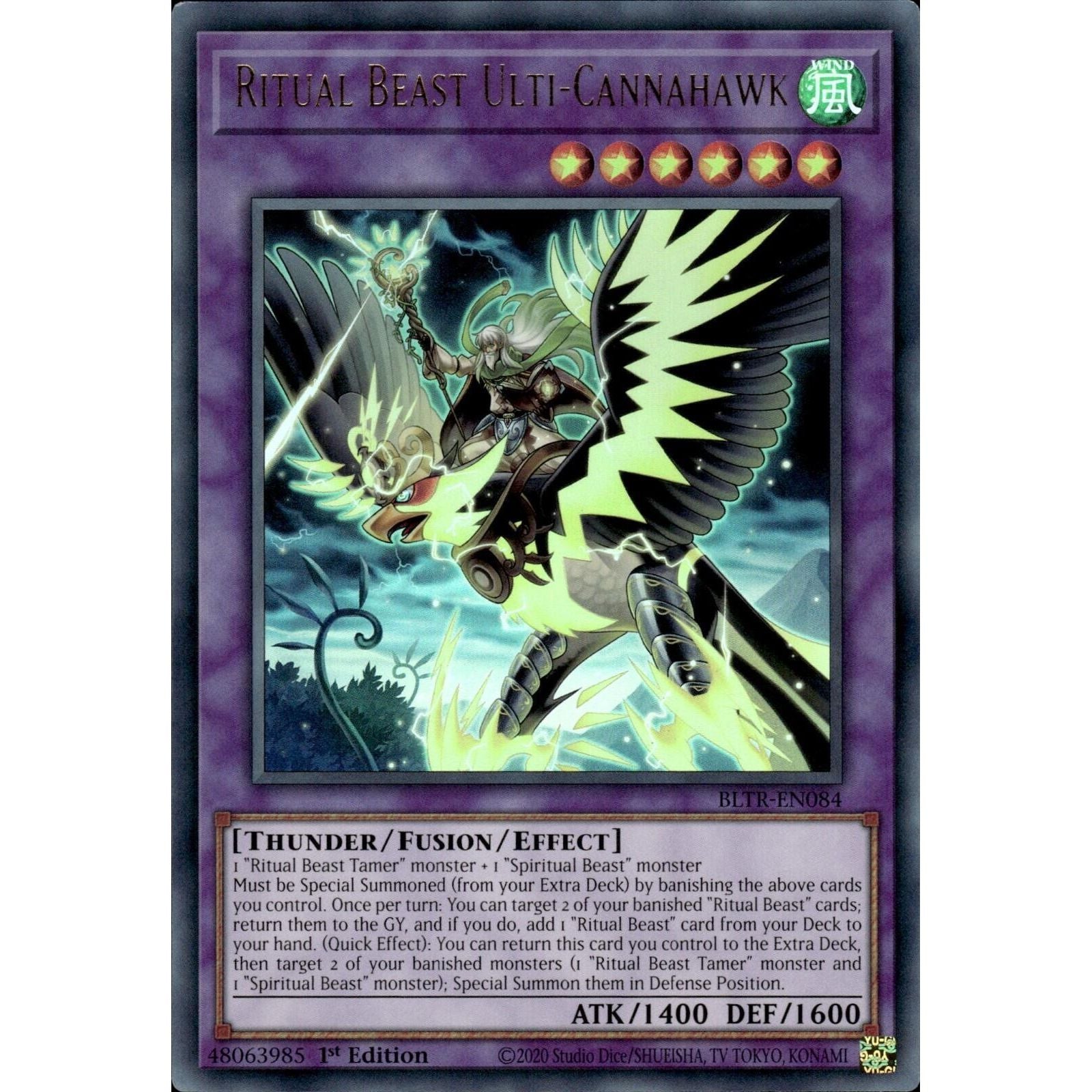 Image for Ritual Beast Ulti-Cannahawk (BLTR-EN084) (BLTR) - YuGiOh
