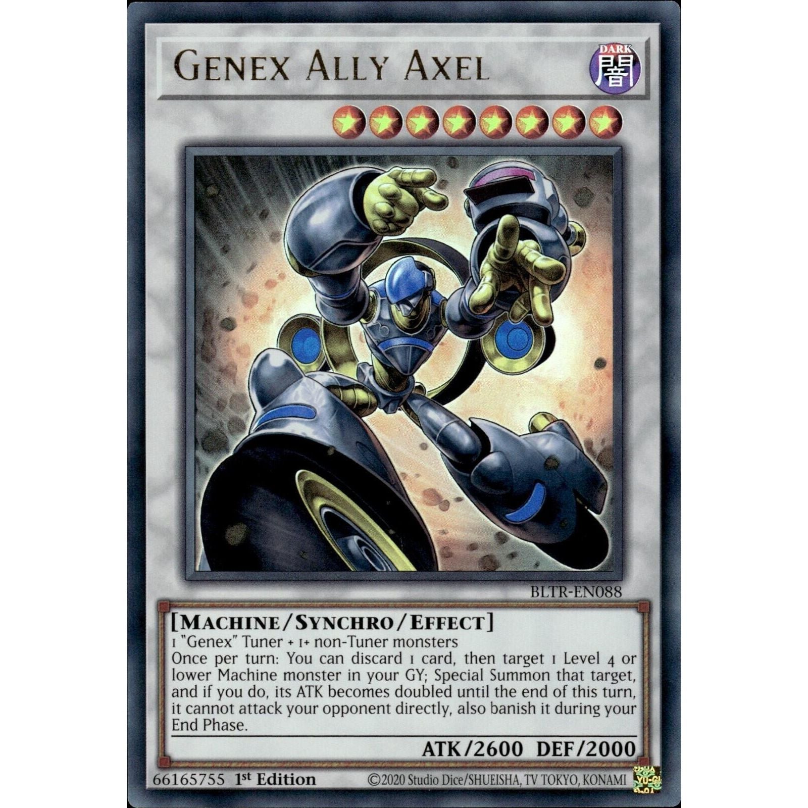 Image for Genex Ally Axel (BLTR-EN088) (BLTR) - YuGiOh