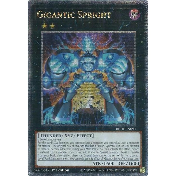 Image for Gigantic Spright (Quarter Century Secret Rare) (BLTR-EN091) (BLTR) - YuGiOh