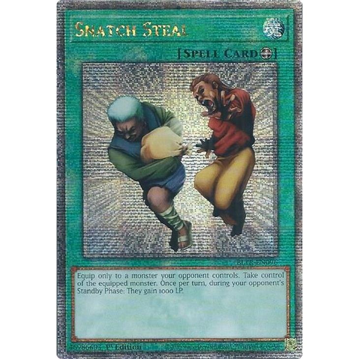 Image for Snatch Steal (Quarter Century Secret Rare) (BLTR-EN096) (BLTR) - YuGiOh