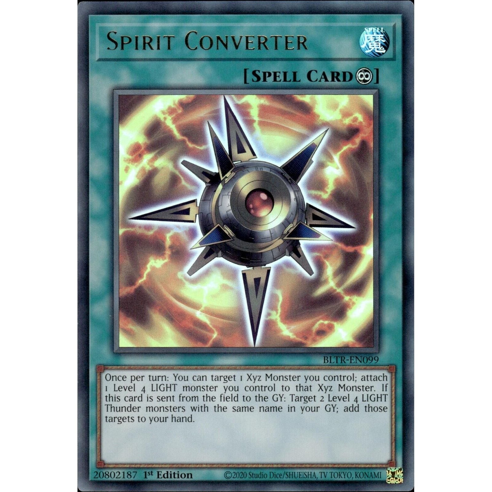 Image for Spirit Converter (BLTR-EN099) (BLTR) - YuGiOh