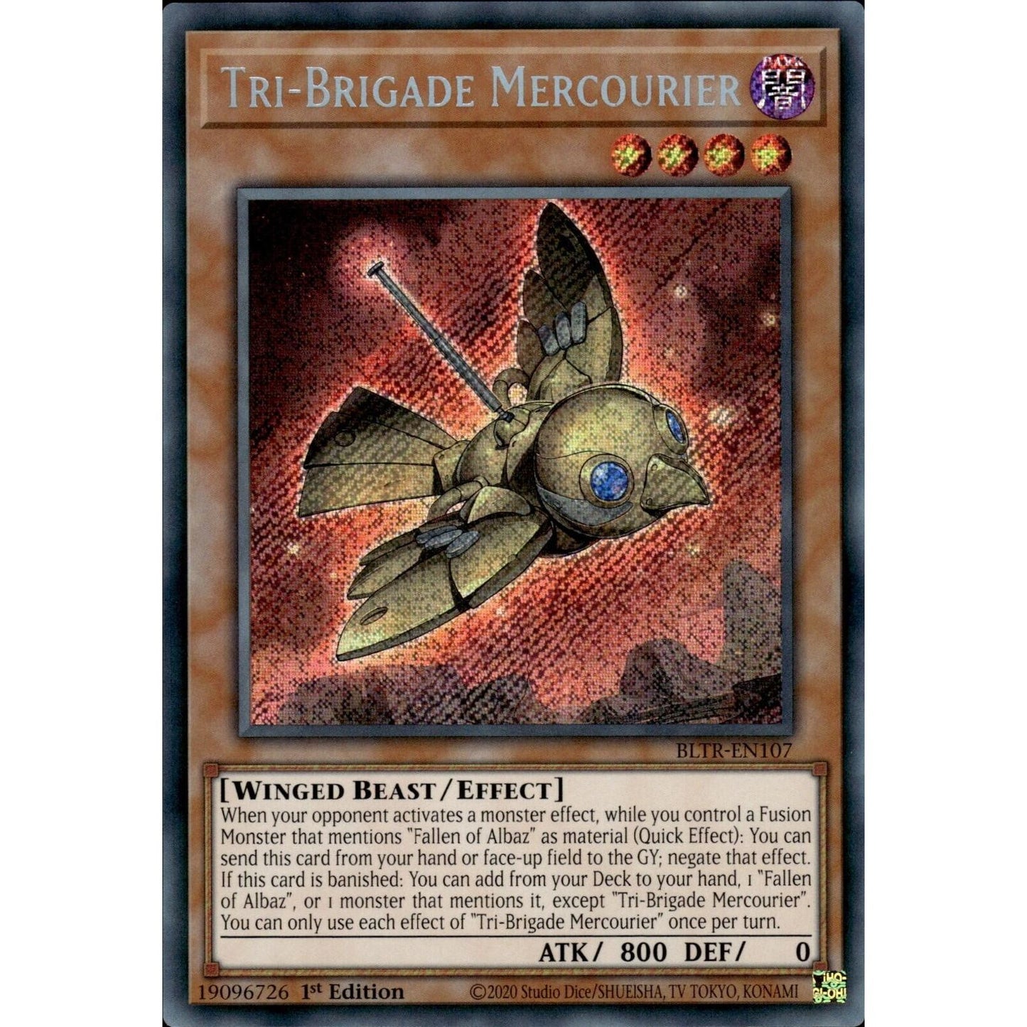 Image for Tri-Brigade Mercourier (BLTR-EN107) (BLTR) - YuGiOh