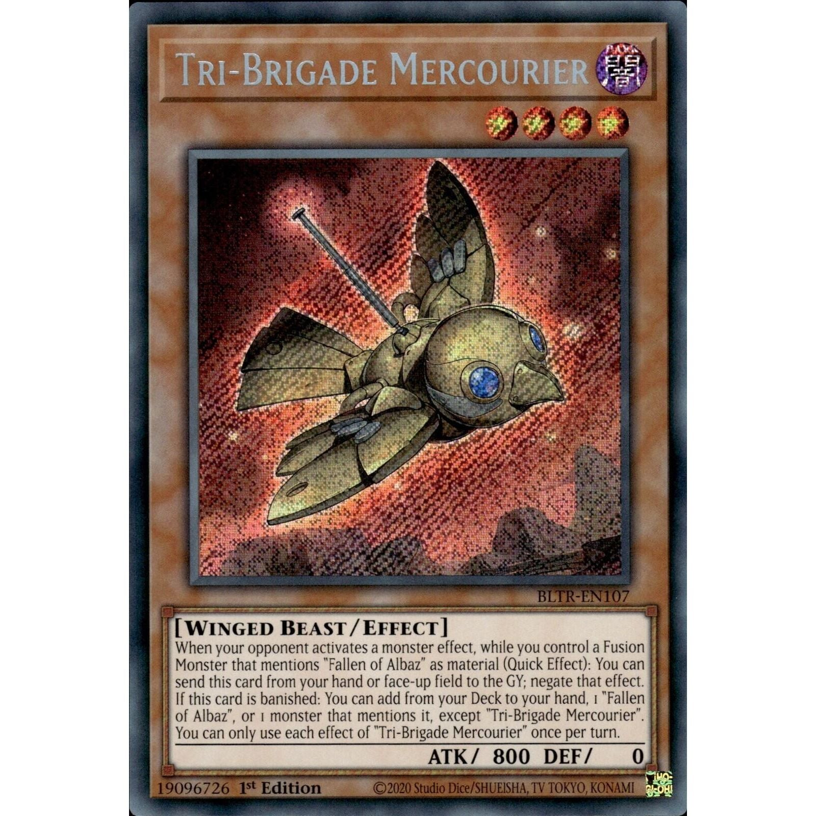 Image for Tri-Brigade Mercourier (BLTR-EN107) (BLTR) - YuGiOh