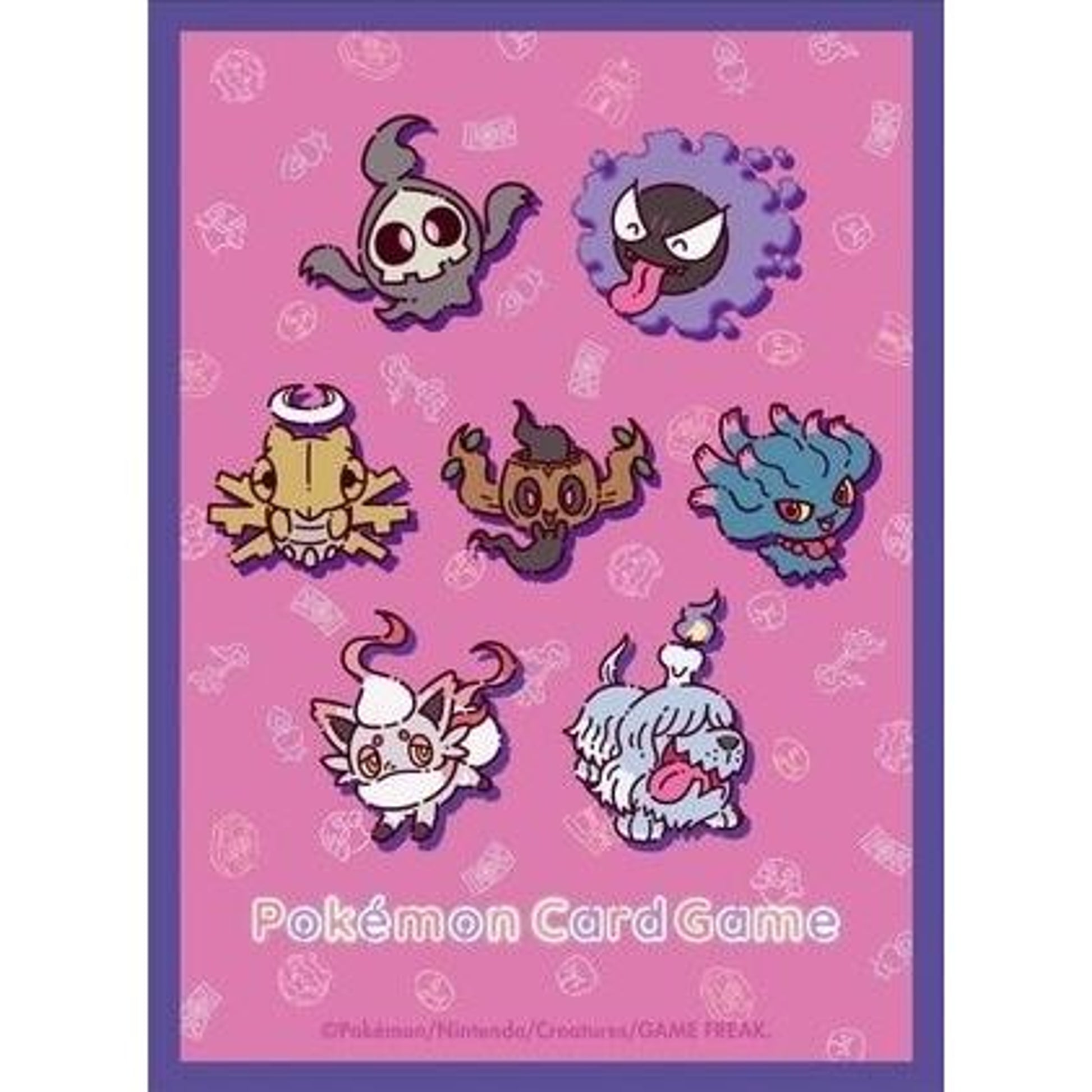 Image for Pokemon TCG: Pokemon Center Japan Exclusive Card Sleeves - Ghost Pokemon (64-Pack) - Card Sleeves