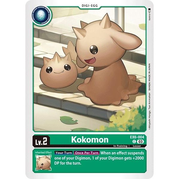 Image for Kokomon (EX6-004 C) (EX06) - Digimon Card Game