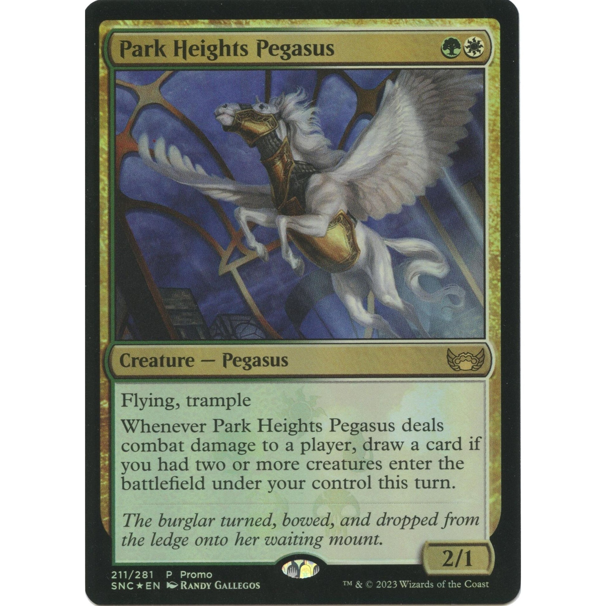 Image for Park Heights Pegasus (211) (MEDIA) - Magic: The Gathering