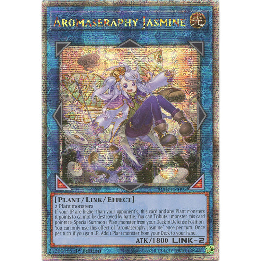 Image for Aromaseraphy Jasmine (Quarter Century Secret Rare) (BLTR-EN093) (BLTR) - YuGiOh